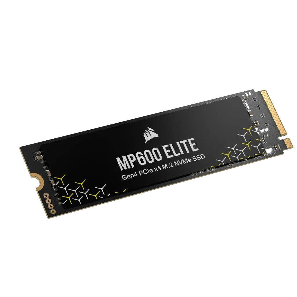 Corsair MP600 ELITE 2TB Gen4 PCIe x4 NVMe M.2 SSD (no heatsink); Read Up To 7000MB/s; Write up to 6500MB/s