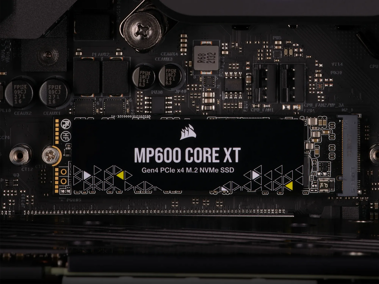Corsair MP600 CORE XT 1TB NVMe PCIe M.2 SSD; Read Up To 5900MB/s; Write up to 5000MB/s.