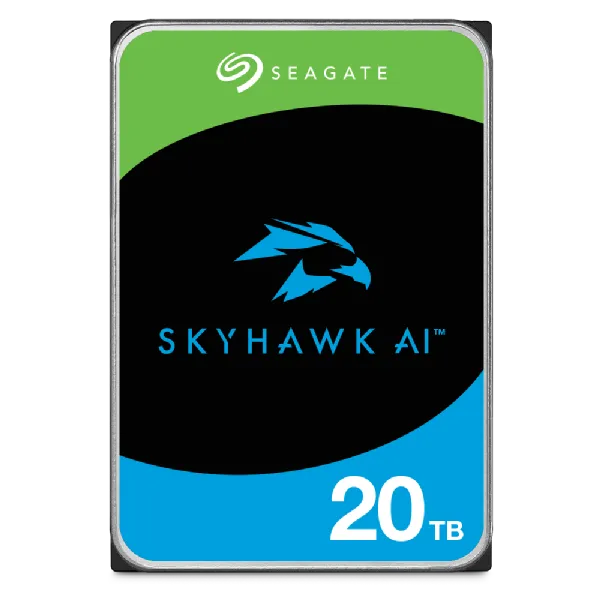 Seagate Skyhawk AI ST12000VE003 12TB 3.5'' HDD Surveillance Drives; SATA 6GB/s Interface; 256MB Cache; RPM: 7200; 512e; 5 Year l