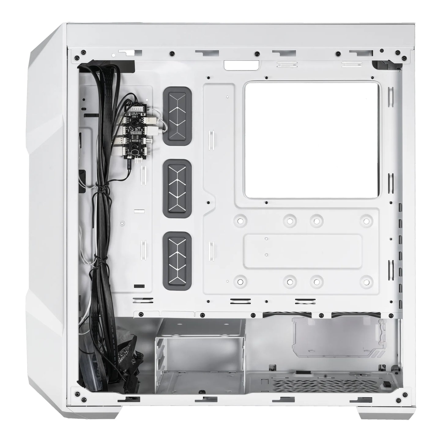 Cooler Master Case MasterBox TD500 Mesh V2 White - ARGB ATX PC Case