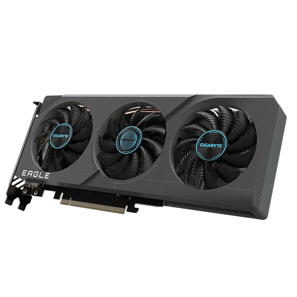 GIGABYTE nVidia GeForce RTX 4060 Eagle OC - 8GB GDDR6; 128-Bit Memory Bus; 2x HDMI; 2x DisplayPort; Min 450W PSU.