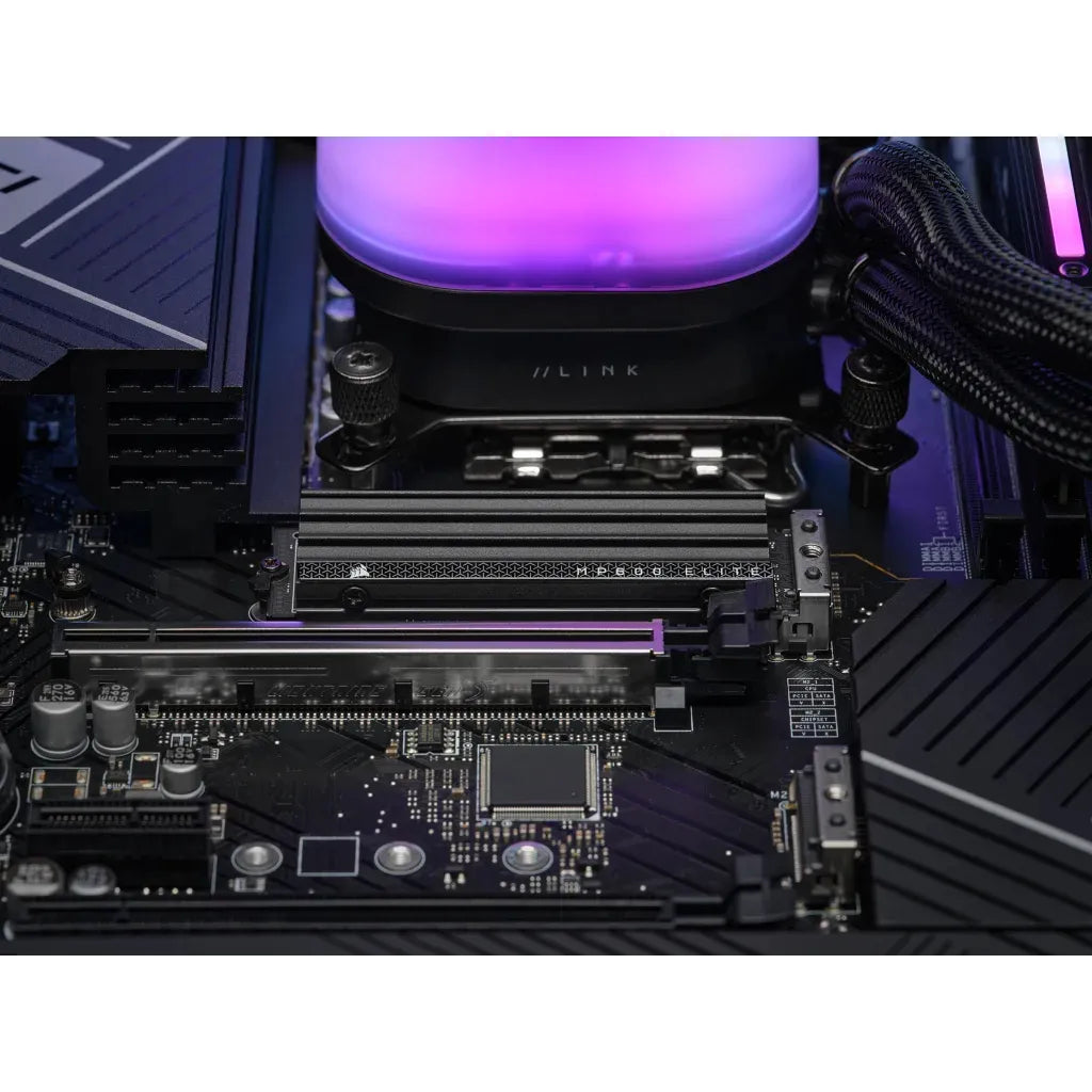 Corsair MP600 ELITE 2TB Gen4 PCIe x4 NVMe M.2 SSD with heatsink; Read Up To 7000MB/s; Write up to 6500MB/s