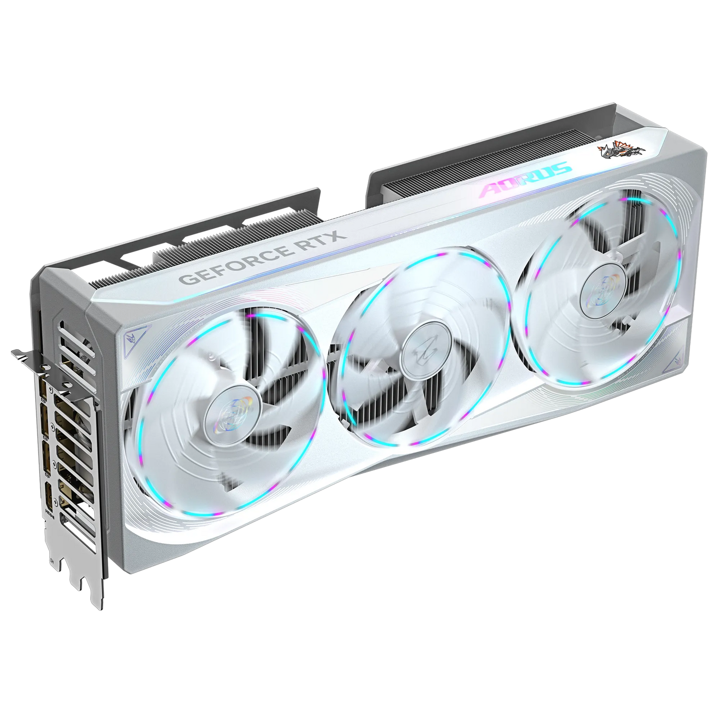 GIGABYTE nVidia GeForce RTX 5080 AORUS MASTER ICE - 16GB GDDR7; 256-Bit Memory Bus; 1x HDMI; 3x DisplayPort; Min 850W PSU. .