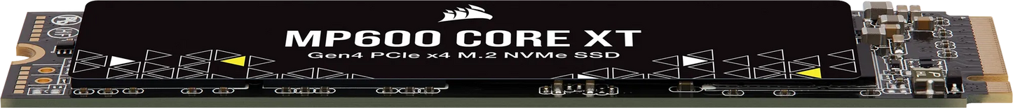 Corsair MP600 CORE XT 1TB NVMe PCIe M.2 SSD; Read Up To 5900MB/s; Write up to 5000MB/s.