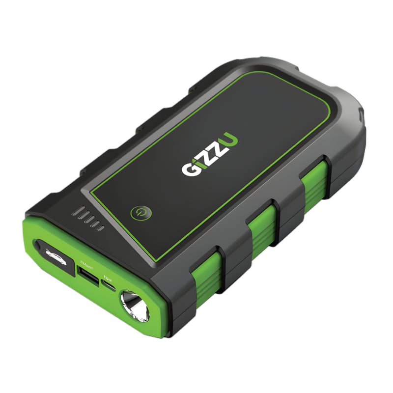 GIZZU 2000A Jump Starter 16000mAh - Black