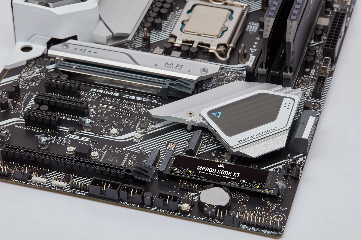 Corsair MP600 CORE XT 1TB NVMe PCIe M.2 SSD; Read Up To 5900MB/s; Write up to 5000MB/s.