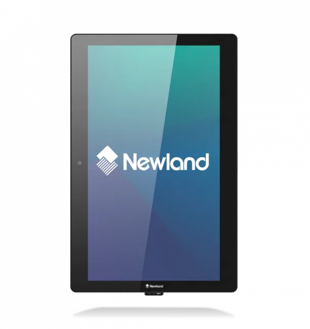 Newland-NQuire 1500 Mobula II Mikro Kiosk with 15'' Touch Screen; 2D CMOS Mega Pixel imager with Laser Aimer (CM6x; Landscape);