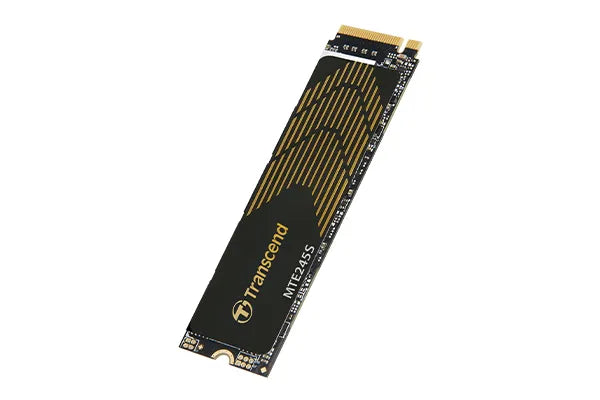 TRANSCEND 4 TB MTE245S PCI-E GEN 4X4 M.2 NVMe 2280 SSD 3D TLC - 5300 MB/s Read 4000 MB/s Write - 2400 TBW