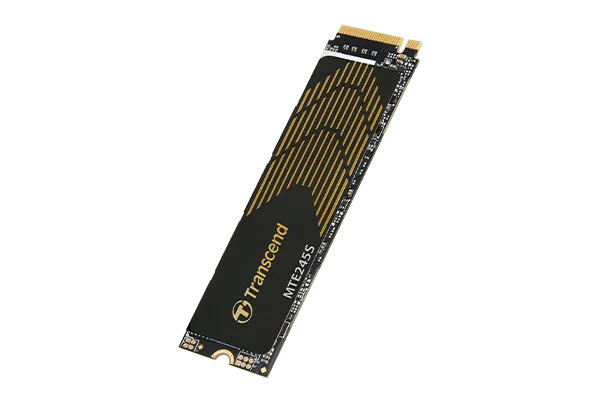 TRANSCEND 4 TB MTE245S PCI-E GEN 4X4 M.2 NVMe 2280 SSD 3D TLC - 5300 MB/s Read 4000 MB/s Write - 2400 TBW