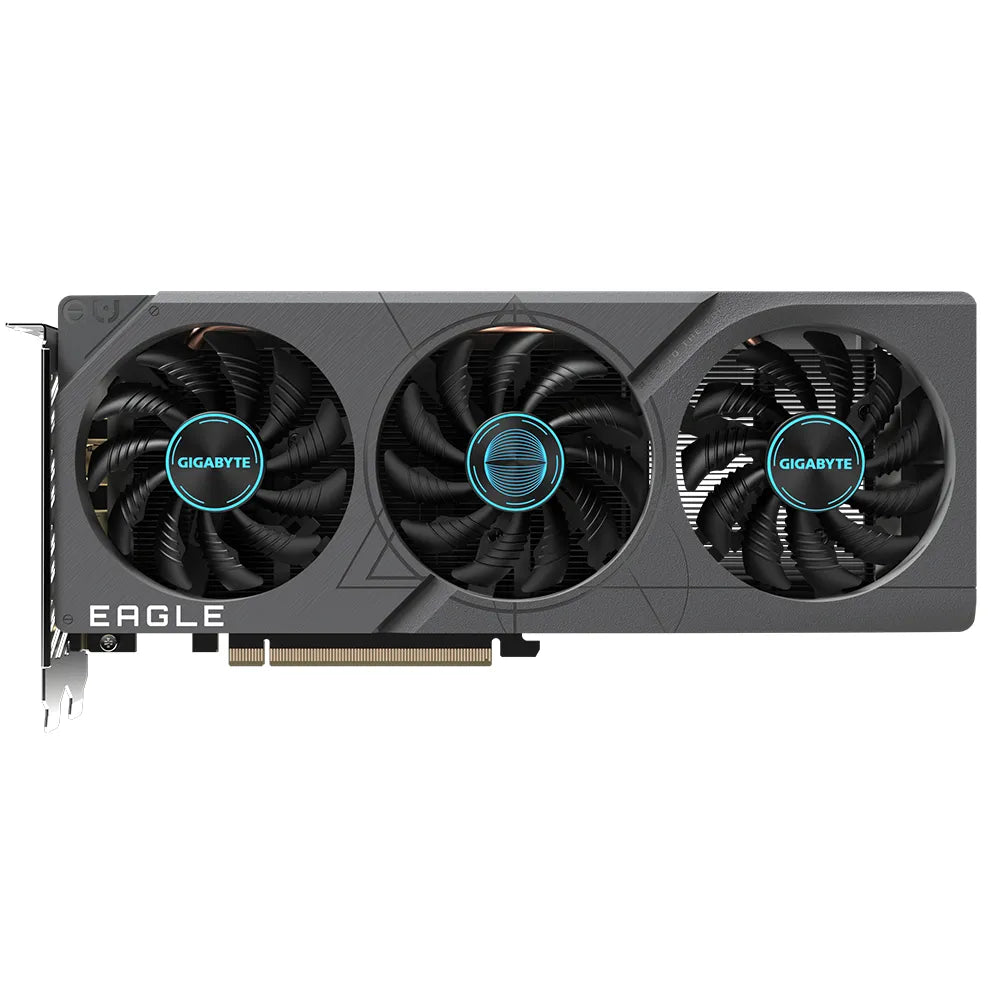 GIGABYTE nVidia GeForce RTX 4060 Eagle OC - 8GB GDDR6; 128-Bit Memory Bus; 2x HDMI; 2x DisplayPort; Min 450W PSU.