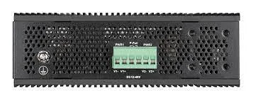 D-Link 10x 10/100/1000Mbps ports with 2 SFP ports industrial switch with -40 to 65 °C operating range
