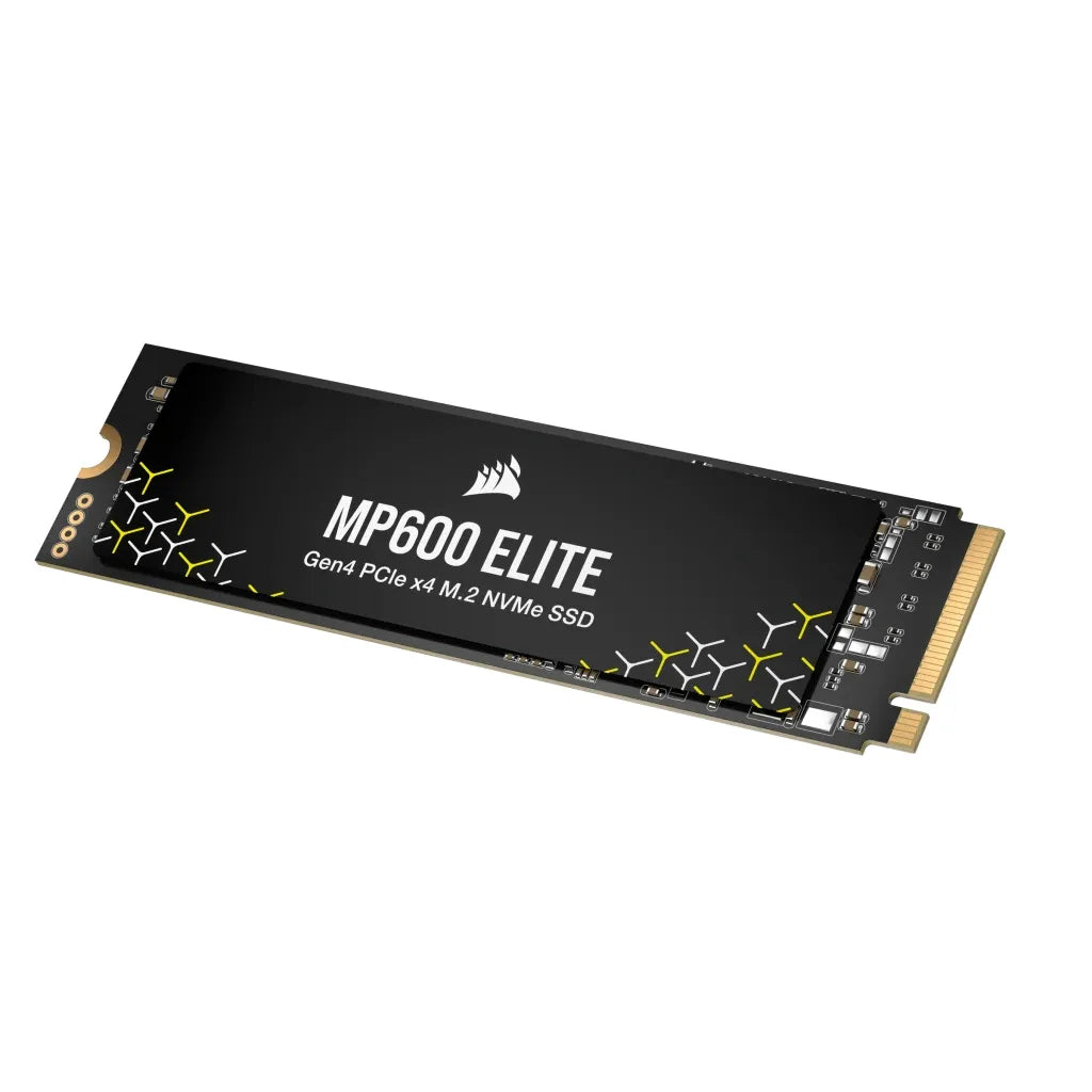 Corsair MP600 ELITE 2TB Gen4 PCIe x4 NVMe M.2 SSD (no heatsink); Read Up To 7000MB/s; Write up to 6500MB/s