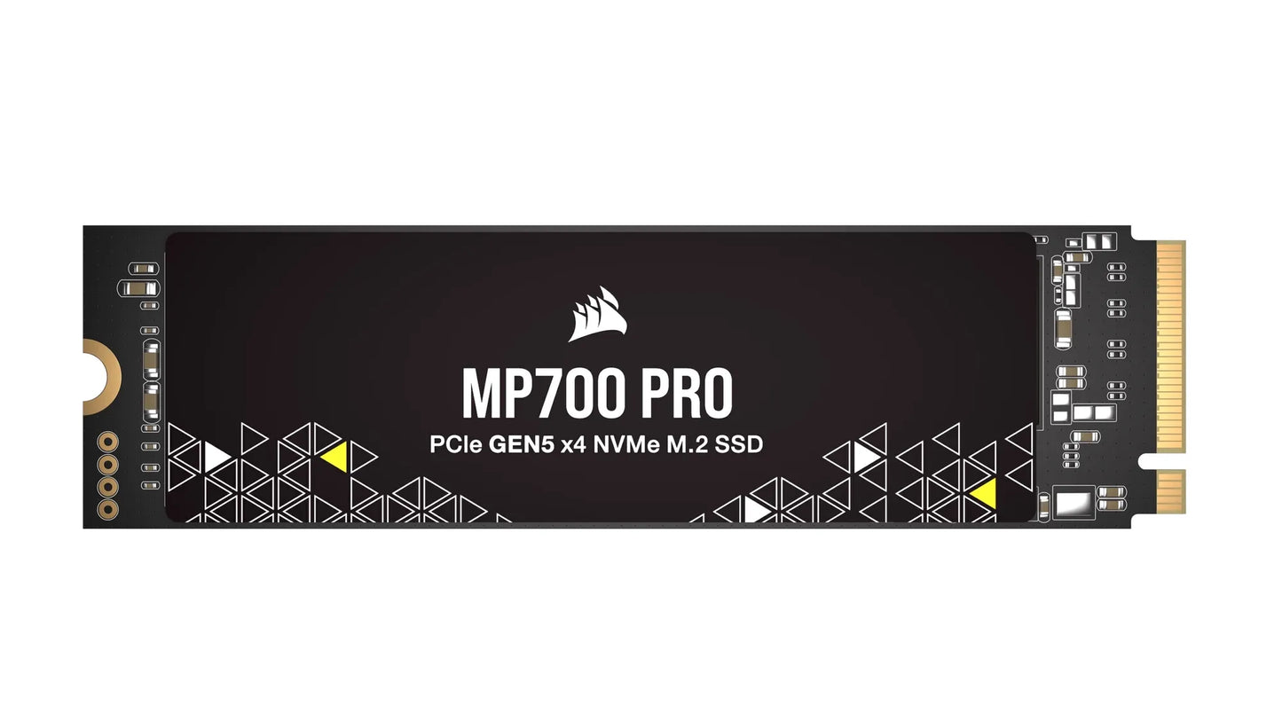 Corsair MP700 PRO 4TB M.2 NVMe PCIe Gen. 5 x4 SSD (no heatsink); Read Up To 12 400MB/s; Write up to 11 800MB/s