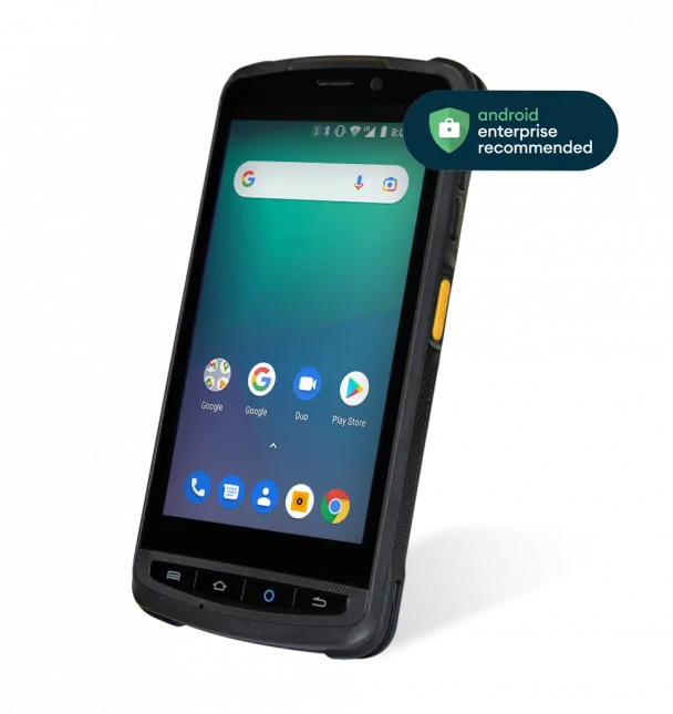 Newland MT90 Orca Pro II Mobile Computer with 5” Touch Screen; 2D CMOS Mega Pixel imager with Laser Aimer (CM6x); 6GB/128GB; BT;