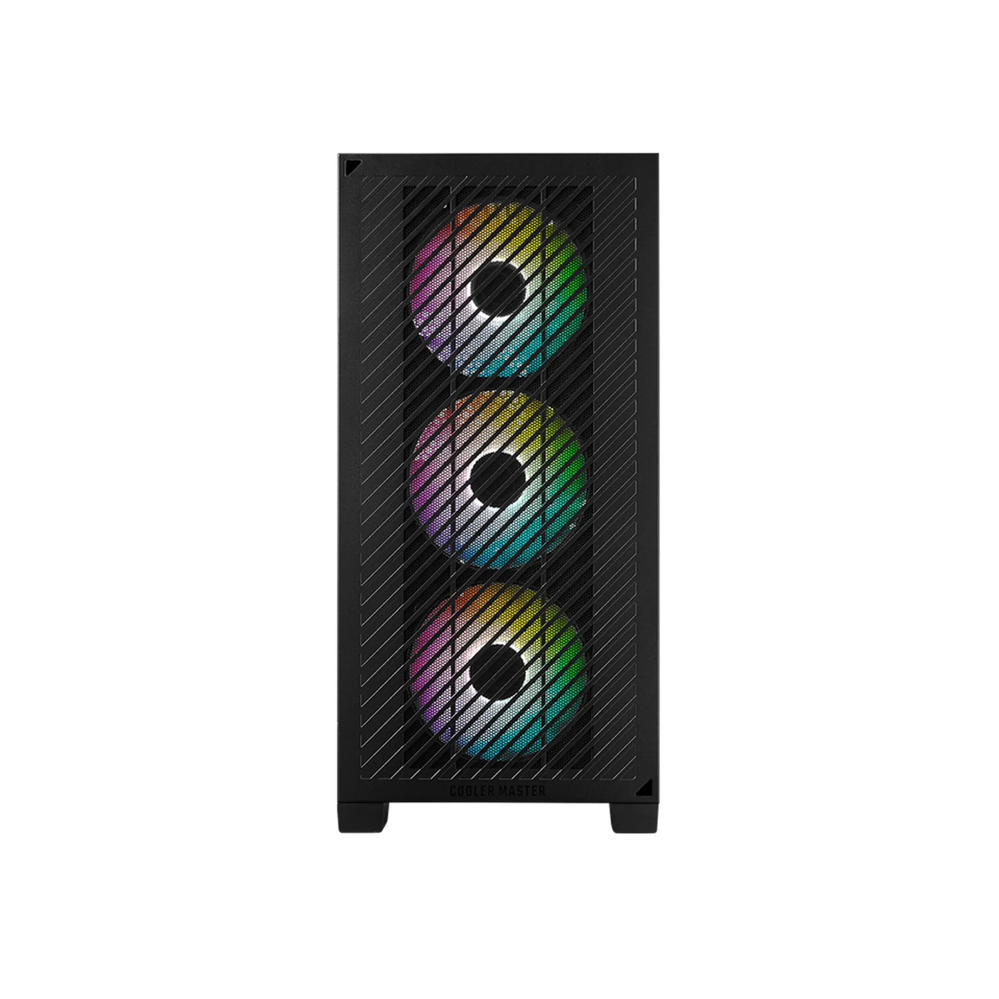 Cooler Master Masterbox Elite 301 Mirco-ATX Airflow PC case pre-installed 3x 120mm ARGB fans