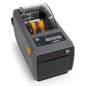 Zebra Direct Thermal Printer ZD411; 300 dpi; USB; USB Host; Ethernet; BTLE5; EU and UK Cords; Swiss Font; EZPL