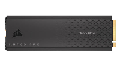 Corsair MP700 PRO 1TB M.2 NVMe PCIe Gen. 5 x4 SSD with Cooler; Read Up To 11 700MB/s; Write up to 9600MB/s