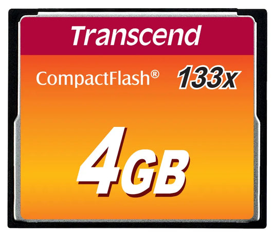 TRANSCEND 4GB COMPACT FLASH 133X