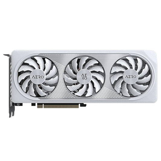 GIGABYTE nVidia GeForce RTX 4060 Aero OC - 8GB GDDR6; 128-Bit Memory Bus; 2x HDMI; 2x DisplayPort; Min 450W PSU.