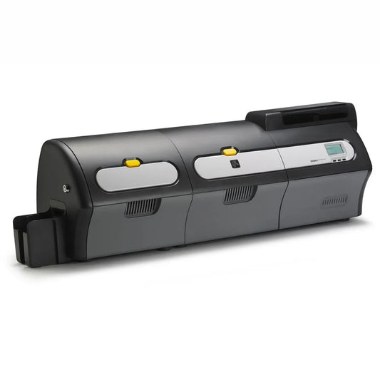 Zebra Printer ZXP Series 7; Dual Sided; Dual-Sided Lamination; UK/EU Cords; USB; 10/100 Ethernet