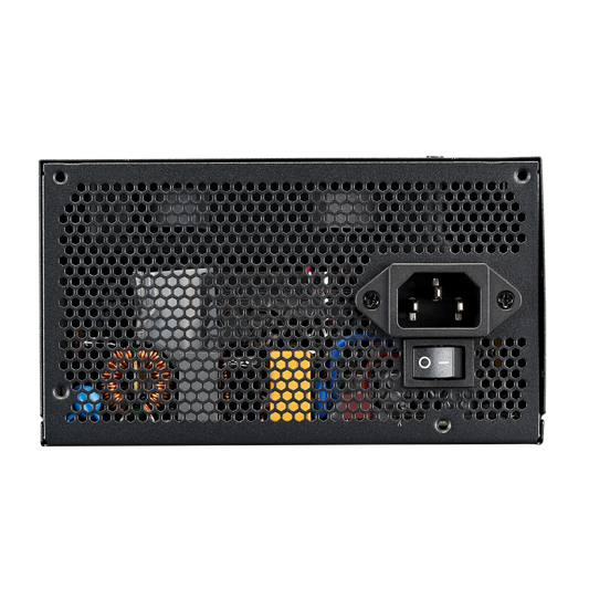 Cooler Master MWE 750 Bronze V2 offers 80 PLUS Bronze certification; guaranteeing an average efficiency of 88% at typical load.