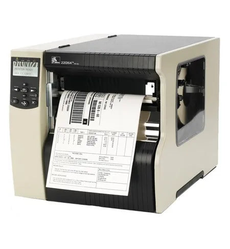 TT Printer 220Xi4; 300dpi; Euro/ UK cord; Swiss 721 font; Serial; Parallel; USB; Int 10/100; Bifold Media Door