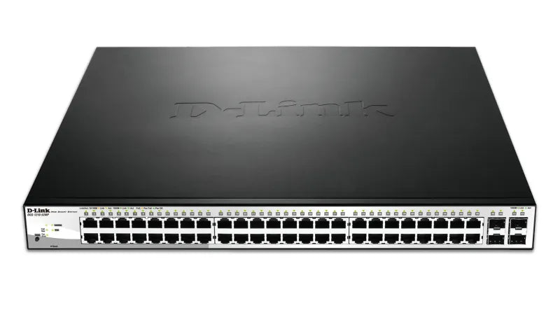 D-Link 48 PoE 10/100/1000 ports + 4 SFP ports Metro Switch