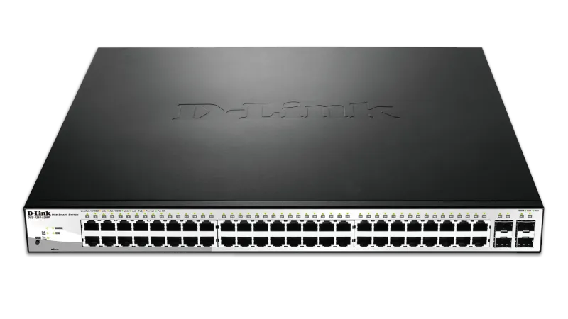 D-Link 48 PoE 10/100/1000 ports + 4 SFP ports Metro Switch