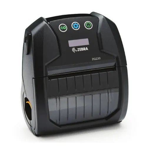 Zebra ZQ220 Plus; 80mm mobile printer; receipt & label; BT5.0; NFC; CPCL & ESC-POS; USB cable and charging; Belt clip; English/L