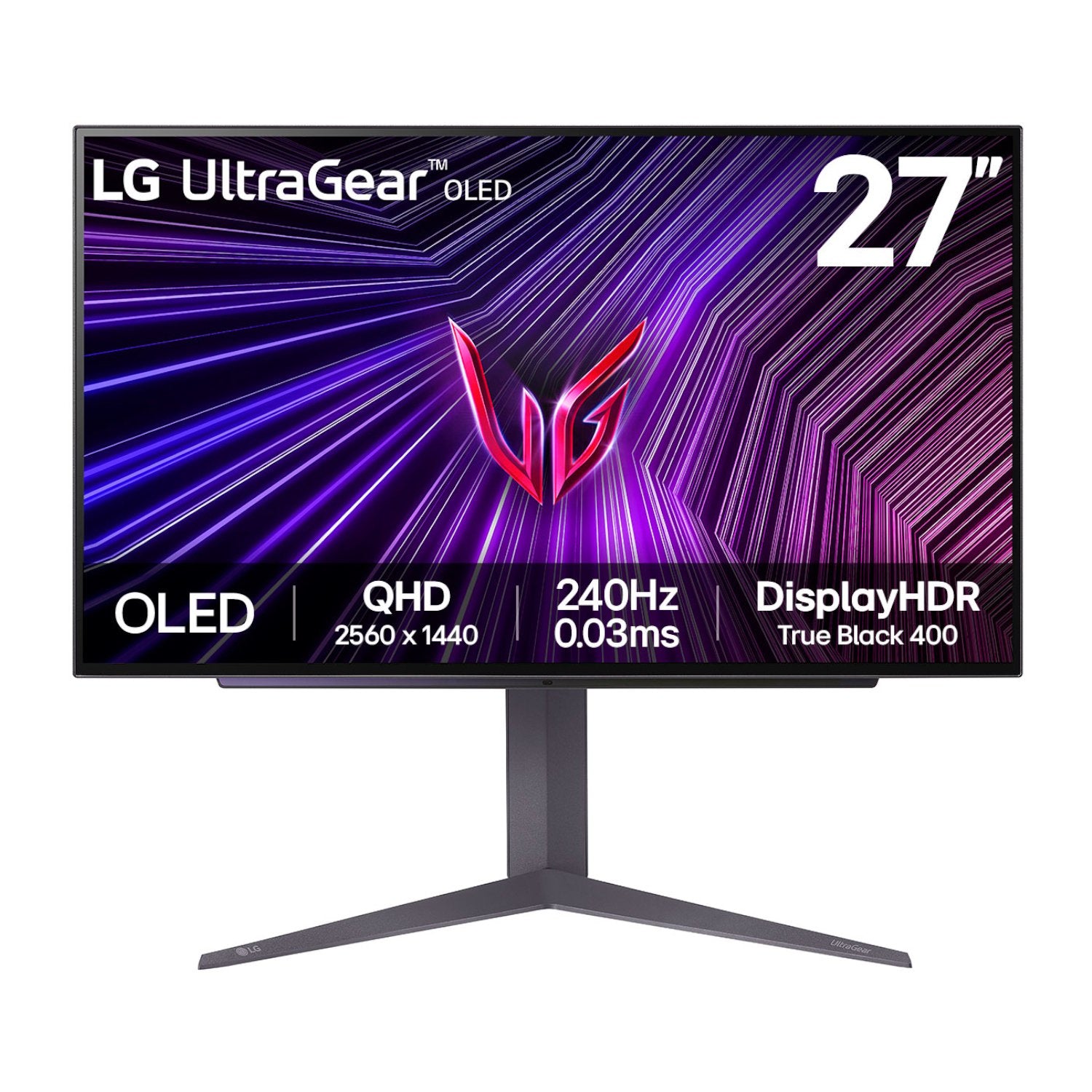 LG UltraGear 27" QHD OLED Gaming 240Hz 0,03ms
