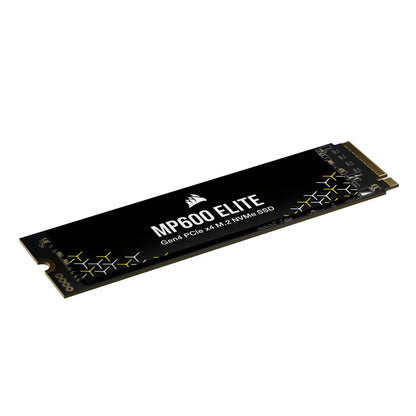 Corsair MP600 ELITE 2TB Gen4 PCIe x4 NVMe M.2 SSD (no heatsink); Read Up To 7000MB/s; Write up to 6500MB/s