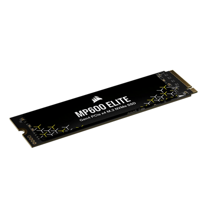 Corsair MP600 ELITE 2TB Gen4 PCIe x4 NVMe M.2 SSD (no heatsink); Read Up To 7000MB/s; Write up to 6500MB/s