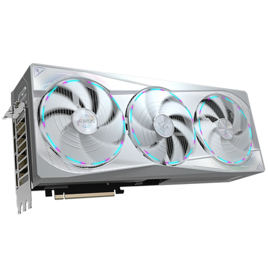 GIGABYTE nVidia GeForce RTX 5080 AORUS MASTER ICE  - 16GB GDDR7; 256-Bit Memory Bus; 1x HDMI; 3x DisplayPort; Min 850W PSU. .
