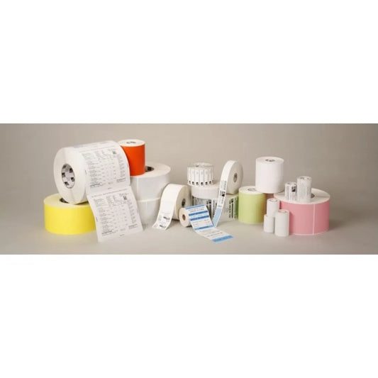 Zebra Label; Paper; 101.6x152.4mm; Direct Thermal; Z-Perform 1000D; Uncoated; Permanent Adhesive; 19mm Core; Black Mark x16