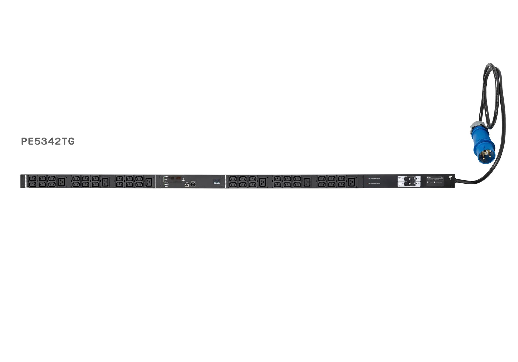 32A 42-Outlet Metered Thin Form eco PDU