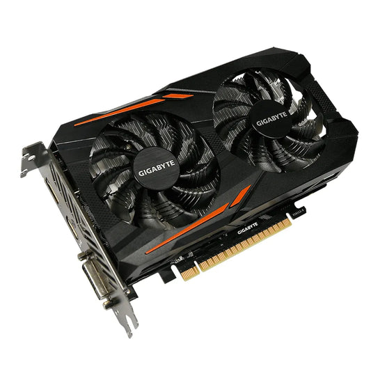 GIGABYTE nVidia GeForce® GTX 1050TI 4GB GDDR5 DVI-D/HDMI/DP.