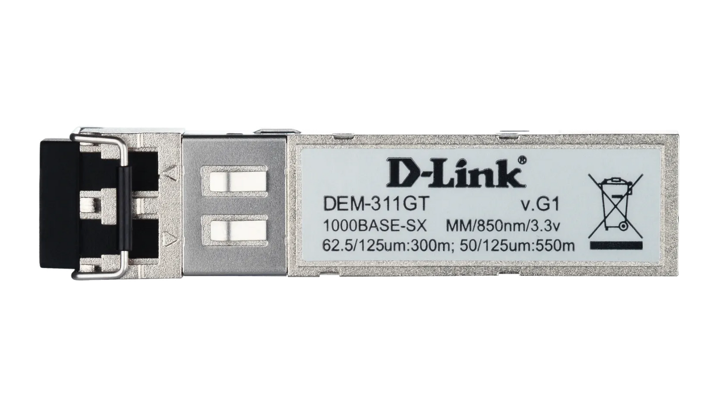 D-LINK 1 PORT GBIC SX MULTI-MODE FIBER MODULE 550M