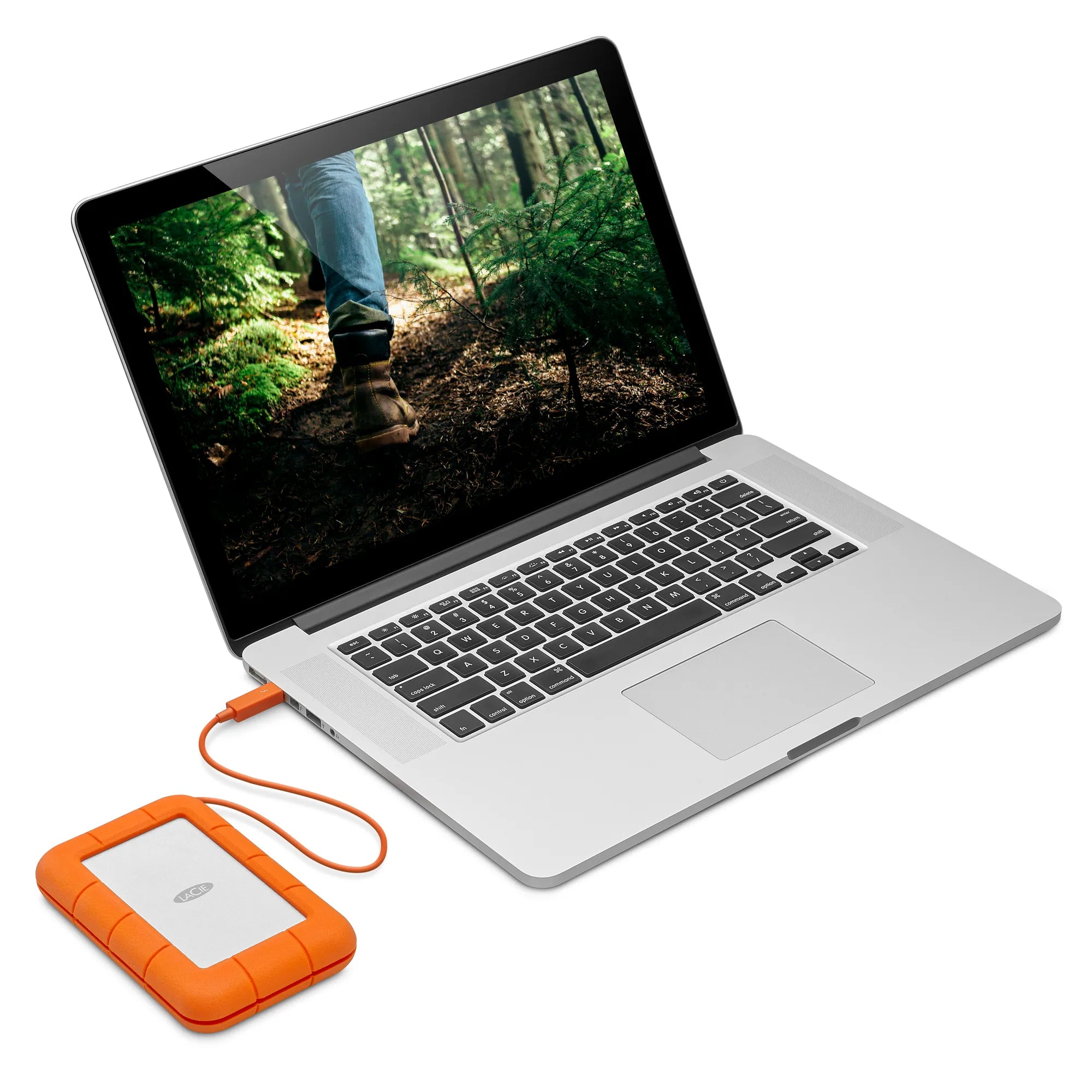Seagate LaCie 5TB Rugged Mini USB-C; USB3.0; Drop; Crush and Rain Resistant