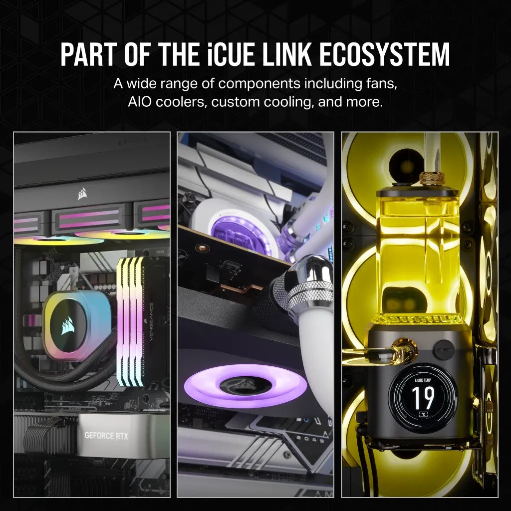 Corsair RX RGB Series; iCUE LINK RX120 RGB; 120mm Fan; Single Pack