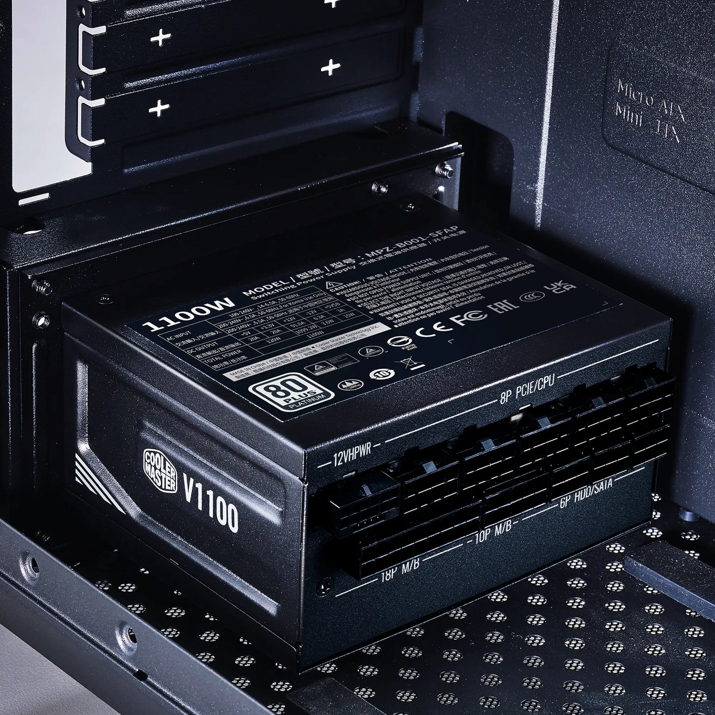 Cooler Master V SFX Platinum 1100W | Industry-leading SFX power supply