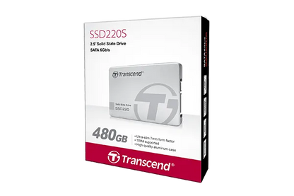 TRANSCEND 480GB SSD220 2.5' SSD DRIVE - TLC SATA