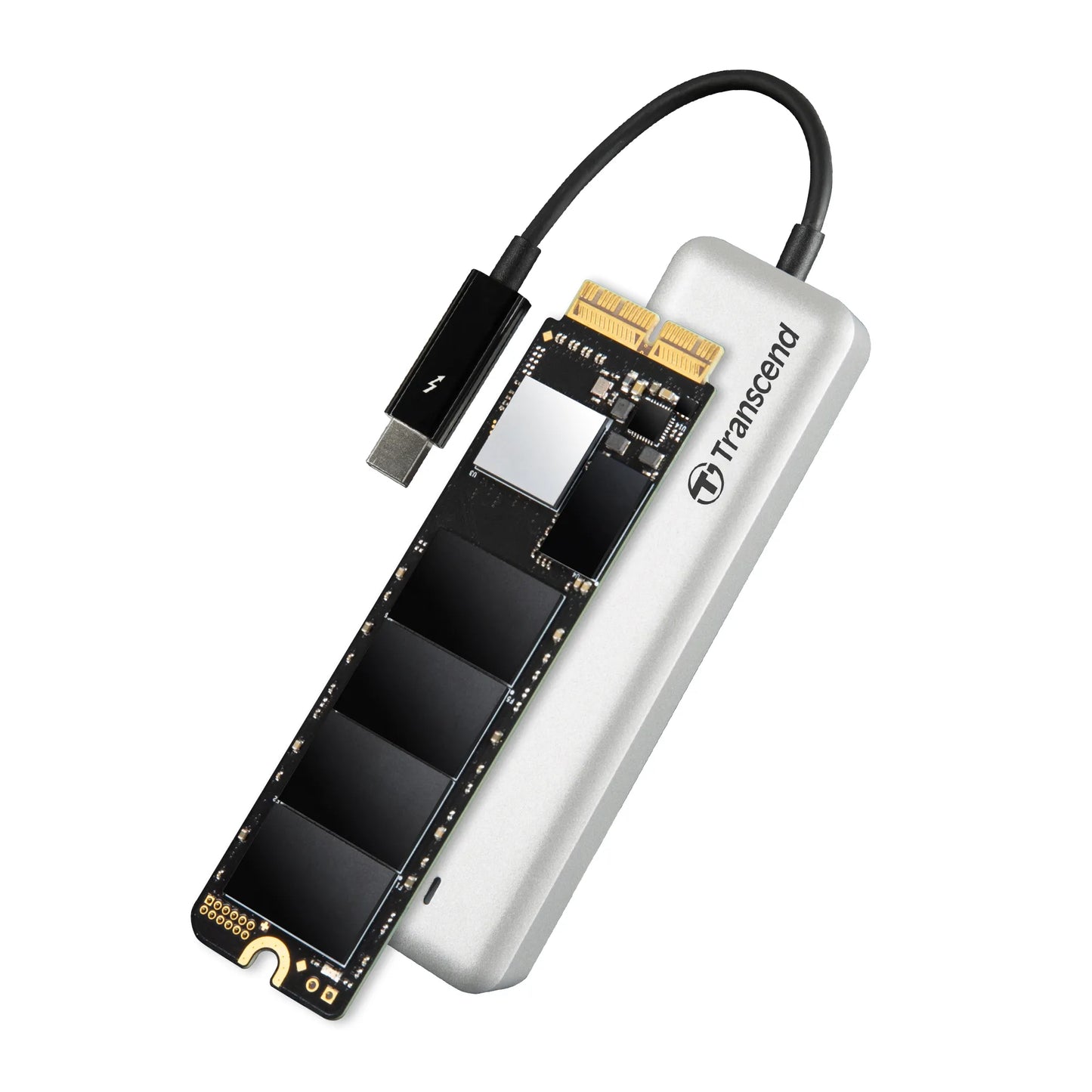 TRANSCEND 960G JETDRIVE 855 NVME PCI-3 SSD UPGRADE KIT FOR MAC WITH PCI-E THUNDERBOLT ENCLOSURE