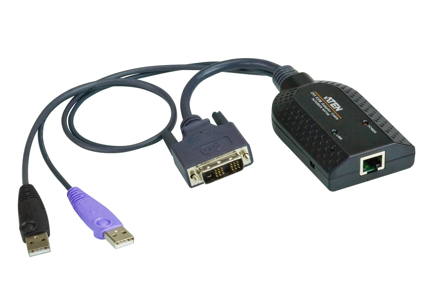 USB DVI-D Virtual Media  Media KVM Adapter W/CAC/ATEN ALTUSEN