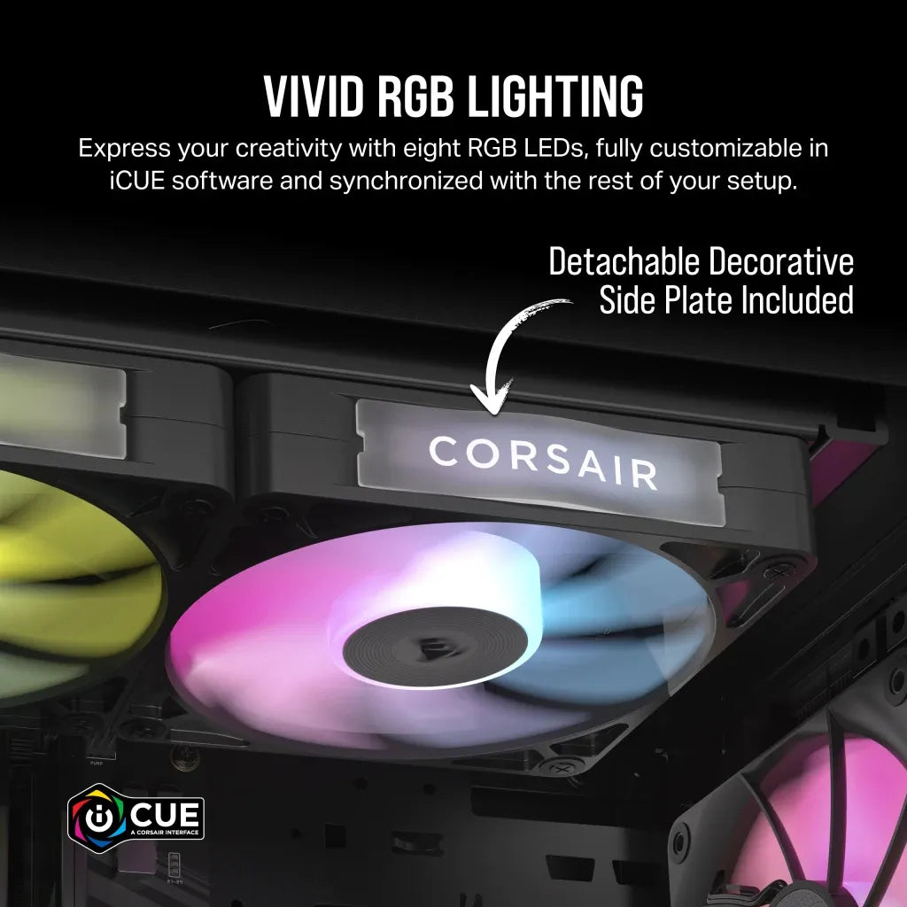 Corsair RX RGB Series; iCUE LINK RX120 RGB; 120mm Fan; Single Pack