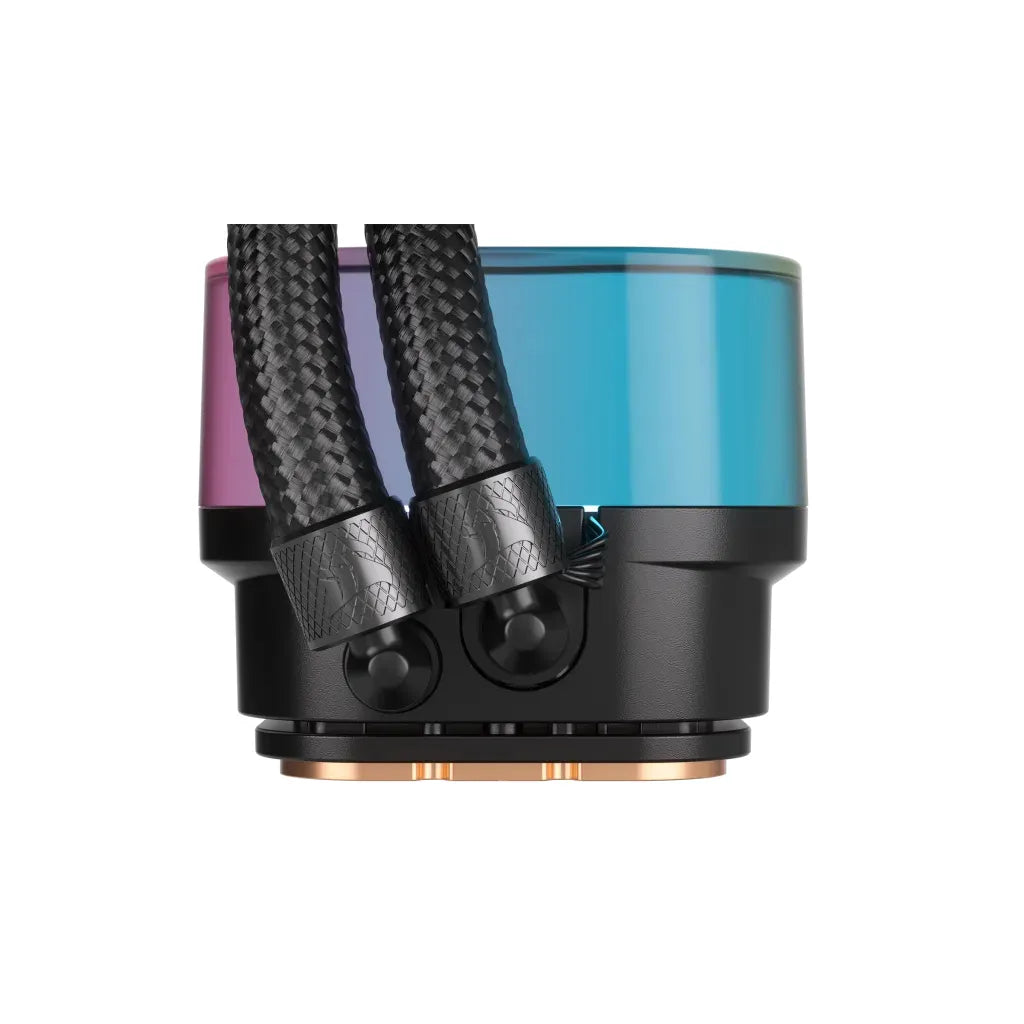 Corsair iCUE LINK H115i RGB Liquid CPU Cooler - QX140 RGB Fans - 280mm Radiator - Fits Intel® LGA 1700; AMD® AM5 - Hub included