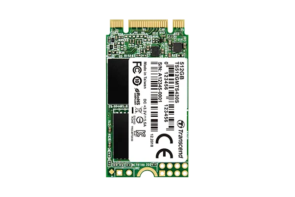 TRANSCEND 512B MTS420S SATA3 M.2 2242 SSD - TLC
