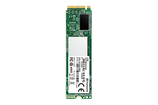 TRANSCEND 512GB MTE220S PCI-E GEN 3x4 NVMe M.2 2280 SSD 3D TLC with DRAM cache - 3500 MB/s Read 2500 MB/s Write -1100TBW