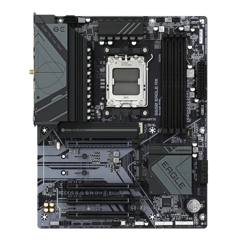 GIGABYTE AMD B650 EAGLE for AMD AM5; 4x Dual DDR5; 3x M2; HDMI; DP.