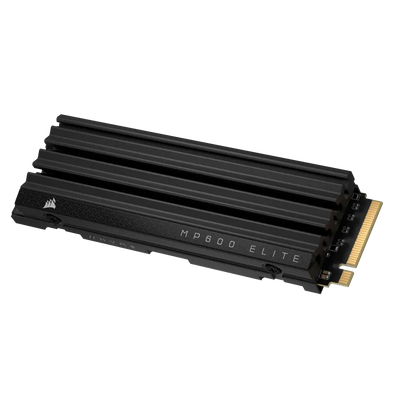 Corsair MP600 ELITE 2TB Gen4 PCIe x4 NVMe M.2 SSD with heatsink; Read Up To 7000MB/s; Write up to 6500MB/s