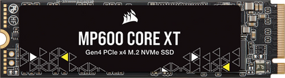 Corsair MP600 CORE XT 1TB NVMe PCIe M.2 SSD; Read Up To 5900MB/s; Write up to 5000MB/s.